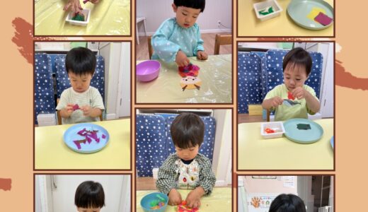 うさぎ組　みのむし製作