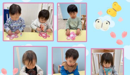 壁面製作「桜」