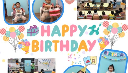 ☆8月生まれのお誕生日会