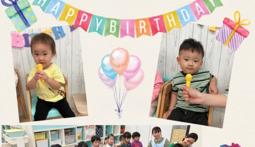 10月のお誕生日会